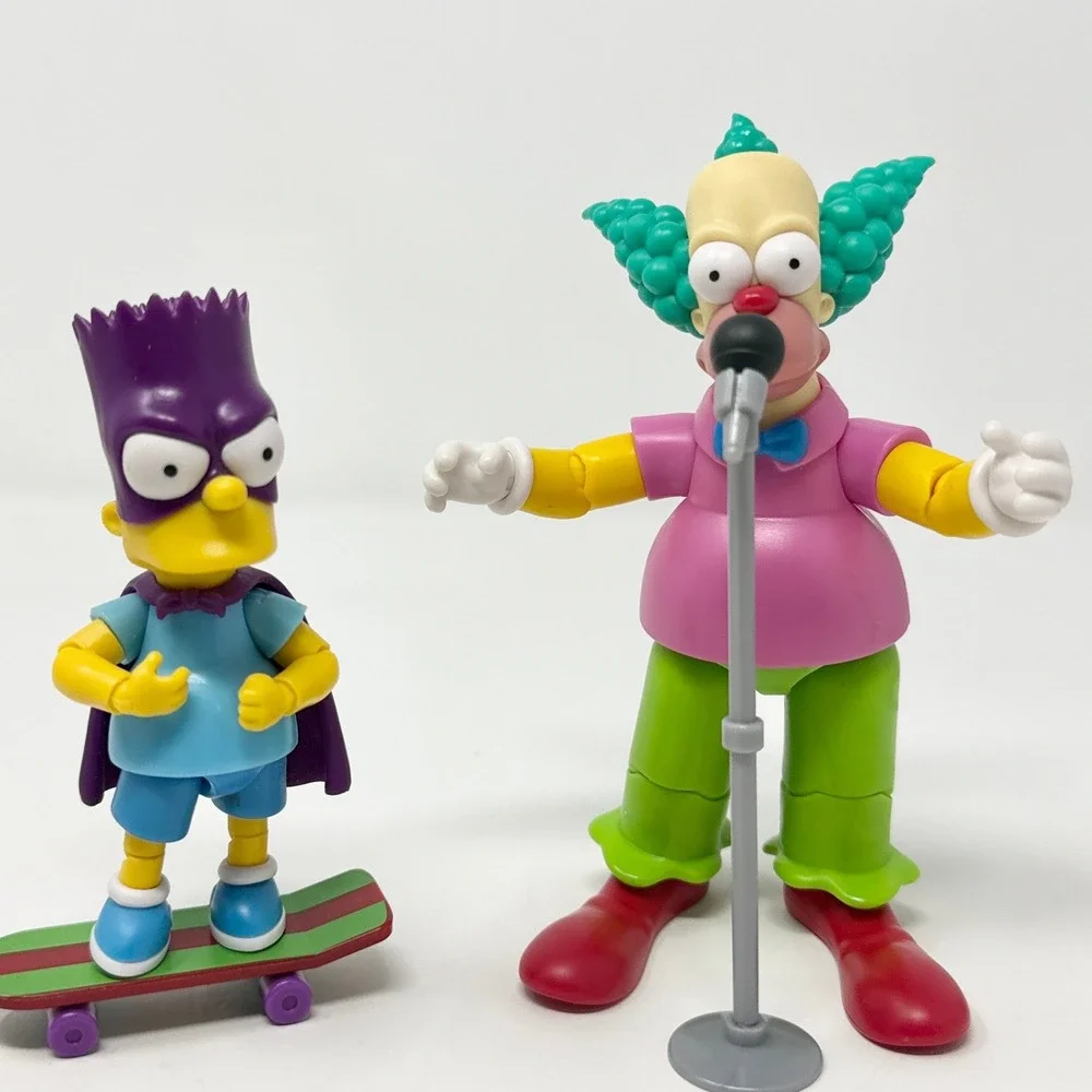 Jakks Pacific The Simpsons Bartman and Krusty the Clown Action Figure Set Toy